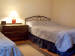 Cabin #9 - seperate bedroom with 2 full size beds